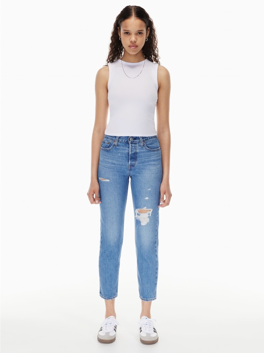 Levi's Wedgie Distressed Jeans - 31